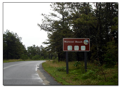 Marconi Beach sign