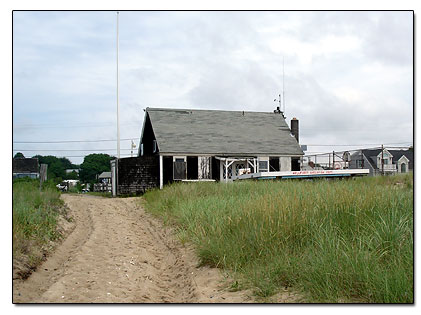 Mayo Beach shellfishing building