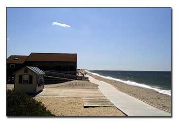 Hammonasset beach boardwalk