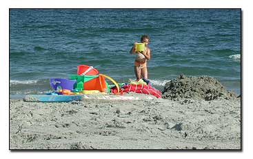 Summer Beach in CT