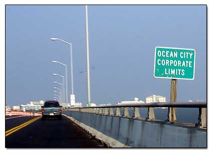 Ocean City sign