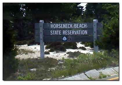 Horseneck Reservation sign