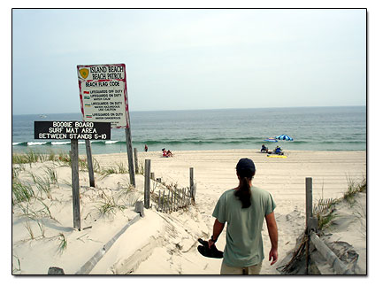 Island Beach view