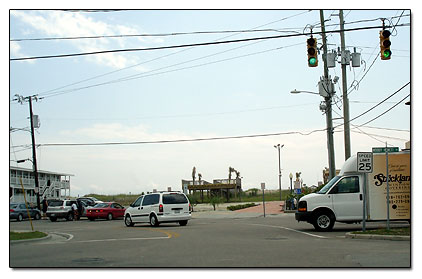 View toward Carolina Beach