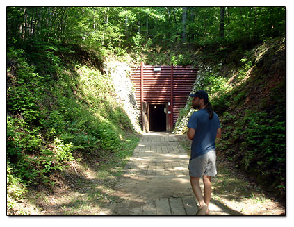 Entrance to Reed Gold Mine