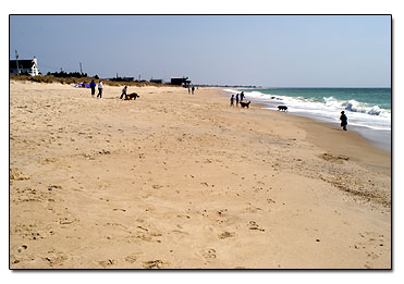 Charlestown RI  beach sand