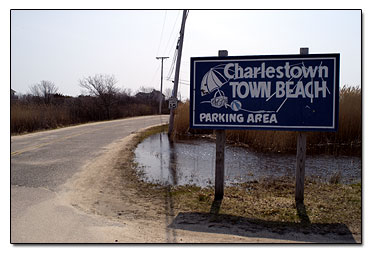 Charlestown beach entrance