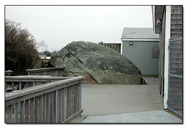 Gooseberry beach boulder