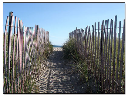 Matunuck Beach path