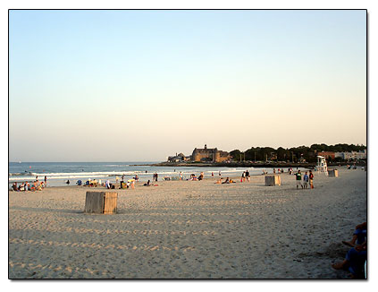 Narragansett Beach view