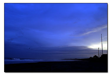Roger Wheeler Beach sunset