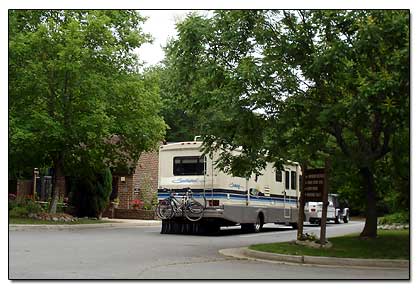 Pohick Campground entrance