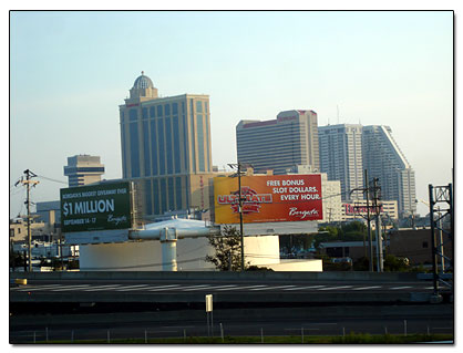 First view of Atlantic City